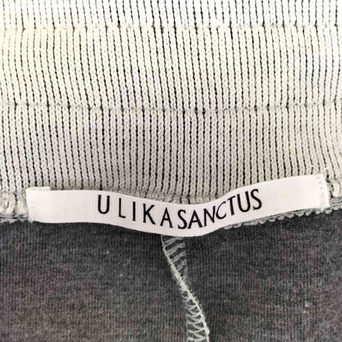 ulika sanctus ウリカサンクトゥス Curtain jersey pants カーテン ジャージー パンツ レディース L