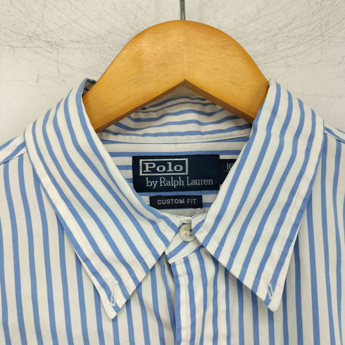 ポロバイラルフローレン Polo by RALPH LAUREN custom fit ストライプシャツ ボタンダウン メンズ 16 1/2 42