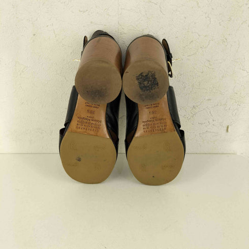 メゾンマルジェラ Maison Margiela オープントゥ クロスデザイン サンダル レディース 36 1/2