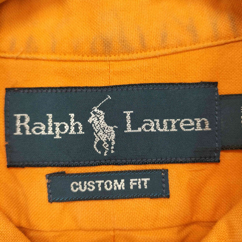 ポロバイラルフローレン Polo by RALPH LAUREN custom fit ストライプシャツ ボタンダウン メンズ import:L