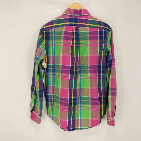 ポロラルフローレン POLO RALPH LAUREN マドラスチェック ボタンダウンシャツ メンズ import:M