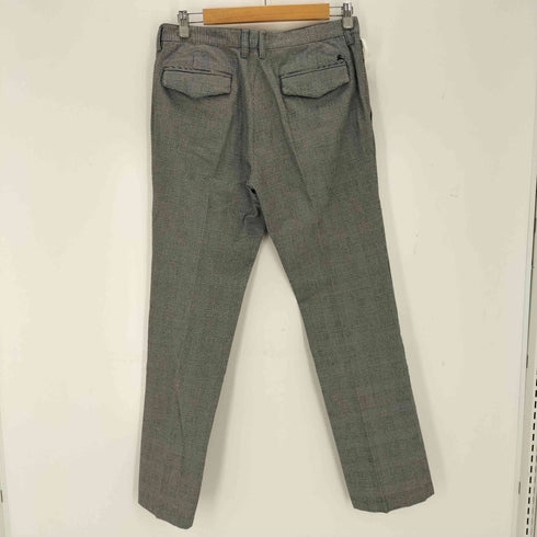バーバリーブラックレーベル BURBERRY BLACK LABEL グレンチェック コットン スラックス メンズ 76