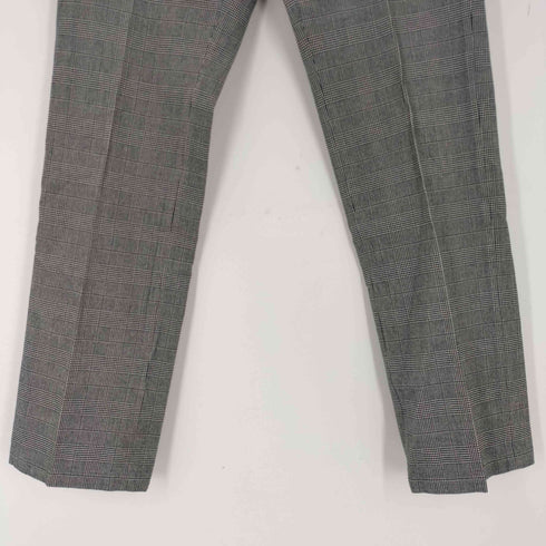 バーバリーブラックレーベル BURBERRY BLACK LABEL グレンチェック コットン スラックス メンズ 76