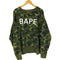 アベイシングエイプ A BATHING APE COLOR CAMO CRYSTAL STONE RELAXED FIT CREWNECK カモ クリスタル ストーン リラックスフィット クルーネック メンズ L