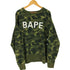 アベイシングエイプ A BATHING APE COLOR CAMO CRYSTAL STONE RELAXED FIT CREWNECK カモ クリスタル ストーン リラックスフィット クルーネック メンズ L