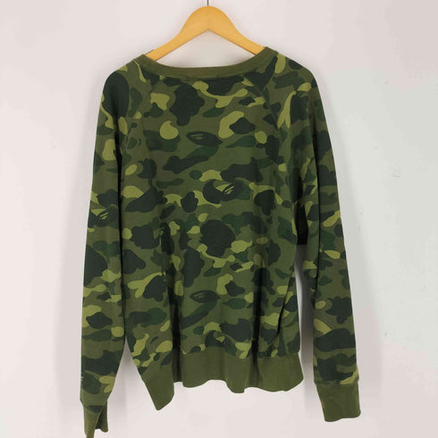 アベイシングエイプ A BATHING APE COLOR CAMO CRYSTAL STONE RELAXED FIT CREWNECK カモ クリスタル ストーン リラックスフィット クルーネック メンズ L