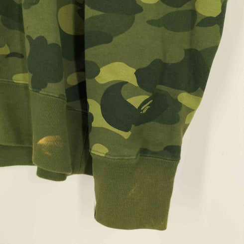 アベイシングエイプ A BATHING APE COLOR CAMO CRYSTAL STONE RELAXED FIT CREWNECK カモ クリスタル ストーン リラックスフィット クルーネック メンズ L