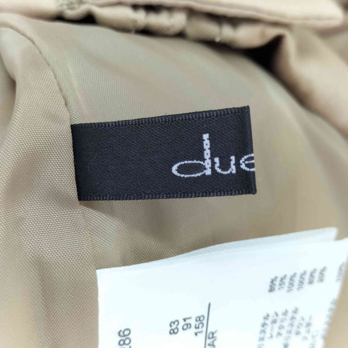 due sei フェザー ダウンコート レディース 9AR