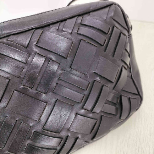 BIBA ビバ Mulberry Crossbody Bag 編み込みレザーショルダーバッグ メンズ