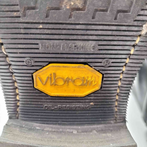 チペワ CHIPPEWA USA製 白タグ 27863 Leather engineer boots ブラック レザー エンジニア ブーツ vibram ソール メンズ US:8