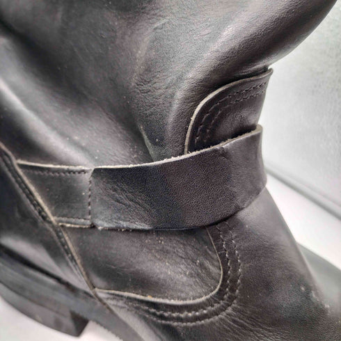チペワ CHIPPEWA USA製 白タグ 27863 Leather engineer boots ブラック レザー エンジニア ブーツ vibram ソール メンズ US:8