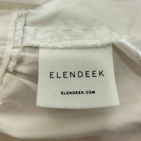 エレンディーク ELENDEEK GATHER PLESS BL ギャザー プレス ブラウス ボリュームスリーブ レディース FREE