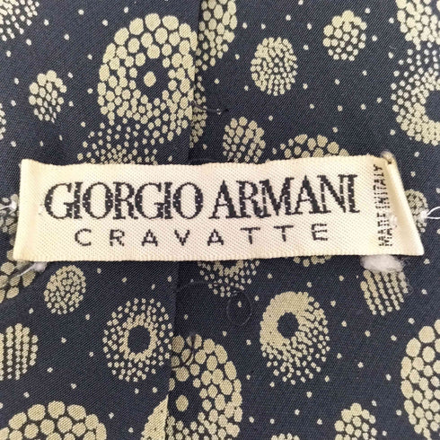 ジョルジオアルマーニ Giorgio Armani 総柄ネクタイ メンズ