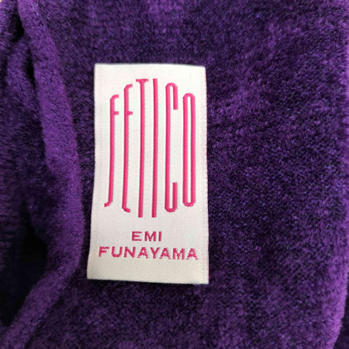 FETICO フェティコ VELOUR KNIT TURTLENECK BODYSUIT ベロアニットタートルネックボディスーツ レディース JPN:1
