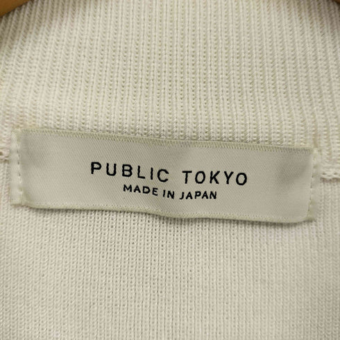 パブリックトウキョウ PUBLIC TOKYO 7分袖ニットカットソー レディース FREE