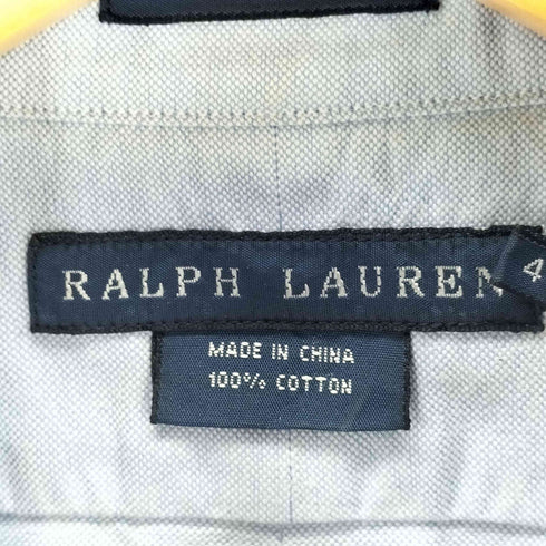 ラルフローレン RALPH LAUREN CLASSIC FIT スモールポニー刺繍 ボタンダウン 長袖シャツ メンズ 4