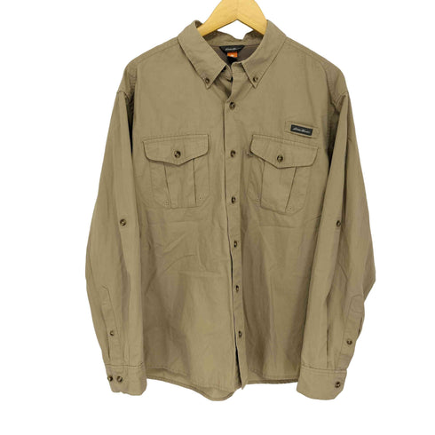 エディーバウアー Eddie Bauer 長袖 ワークシャツ メンズ import:L
