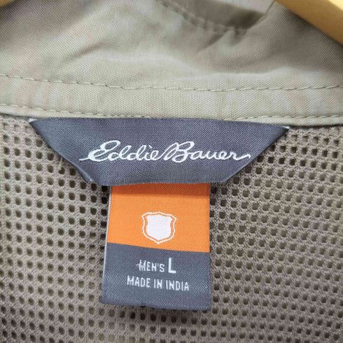 エディーバウアー Eddie Bauer 長袖 ワークシャツ メンズ import:L