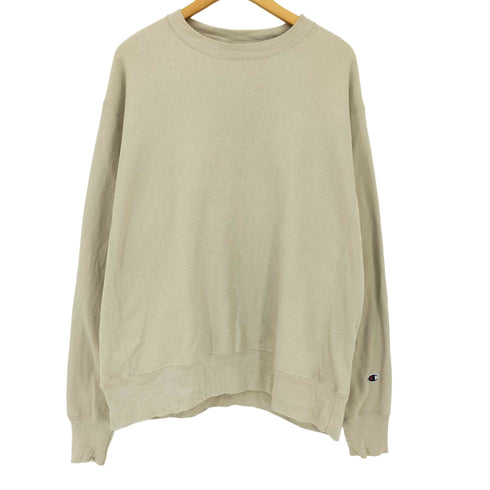 チャンピオン Champion REVERSE WEAVE 袖目あり ブランク クルーネックスウェット メンズ import:L