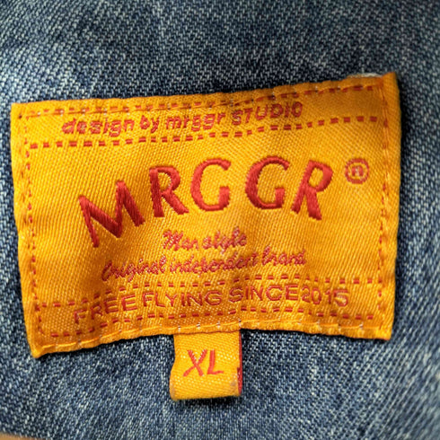 MRGGR デニム カバーオール Vネック メンズ import:XL