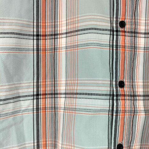 パタゴニア patagonia チェック柄 半袖 シャツ メンズ import:XL