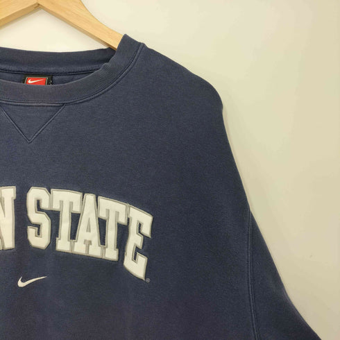 ナイキ NIKE 90s チームタグ センタースウォッシュ PENN STATE クルーネック スウェット メンズ import:L