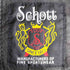 ショット Schott シープレザー レオパード ハラコ切替 スタンドカラー ジップアップジャケット メンズ import:S