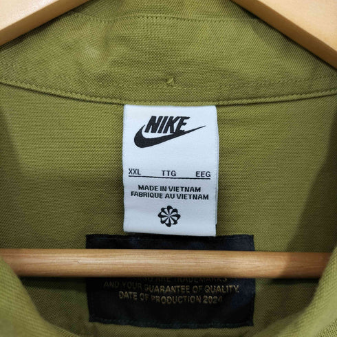 ナイキ NIKE NL OXFORD BUTTON DOWN L/S TOP オックスフォード シャツ メンズ JPN:XXL