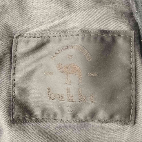 ブフト bukht HIGH COUNT COTTON CURVED SLACKS メンズ JPN:1