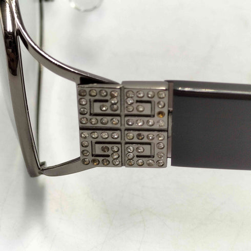 ジバンシィ GIVENCHY 日本製 ラインストーンロゴ サングラス レディース