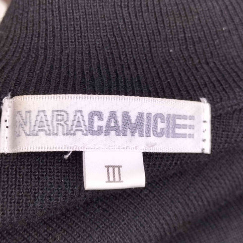 ナラカミーチェ NARACAMICIE フックボタン フリル Vネック ニットカーディガン レディース 3
