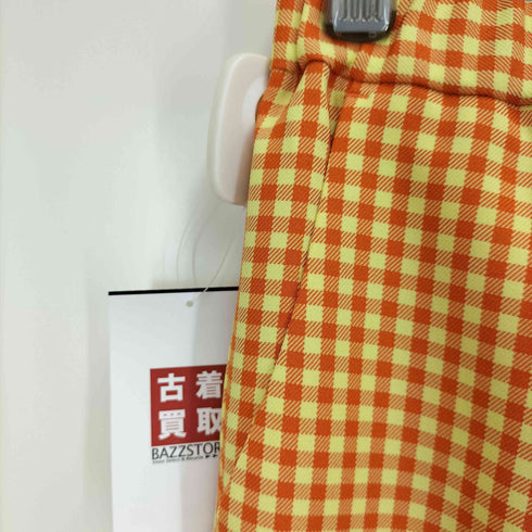 メゾンスペシャル MAISON SPECIAL ギンガム イージー フレア パンツ レディース JPN:38