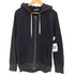 アクネストゥディオズ ACNE STUDIOS JUSTIN ZIP HOODY サイドジップ ダブルジップフーディー メンズ import:XS