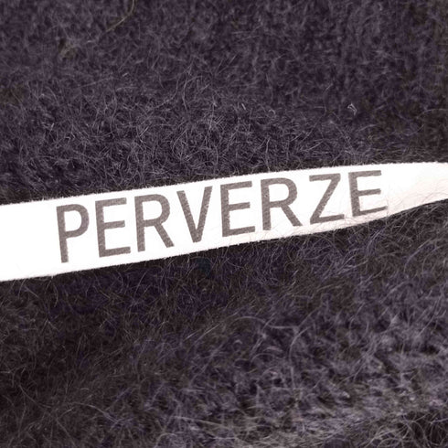 パーバーズ PERVERZE モヘア混 Vネック ニットプルオーバー レディース FREE