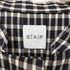 ステア STAIR 比翼 マオカラー チェック シャツ ワンピース レディース JPN:2