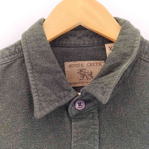 MOOSE CREEK ムースクリーク 90s シャモアクロスコットンシャツ メンズ JPN:XL