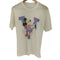 80s~90s シングルステッチ キャラクタープリント クルーネック半袖Tシャツ メンズ