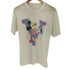 80s~90s シングルステッチ キャラクタープリント クルーネック半袖Tシャツ メンズ