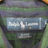 ラルフローレン RALPH LAUREN 90s BLAIRE 刺繍 ブラックウォッチ ボタンダウン シャツ メンズ import:L