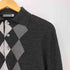 カナーリ CANALI アーガイル柄 長袖 ニットポロ メンズ import:M