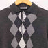 カナーリ CANALI アーガイル柄 長袖 ニットポロ メンズ import:M