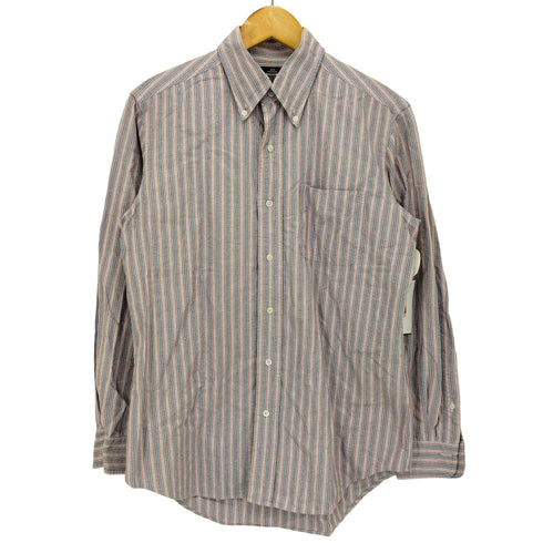 メーカーズシャツカマクラ Makers Shirt 鎌倉 400 MADISON ボタンダウン ストライプ シャツ メンズ 15-3/4-33