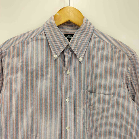メーカーズシャツカマクラ Makers Shirt 鎌倉 400 MADISON ボタンダウン ストライプ シャツ メンズ 15-3/4-33