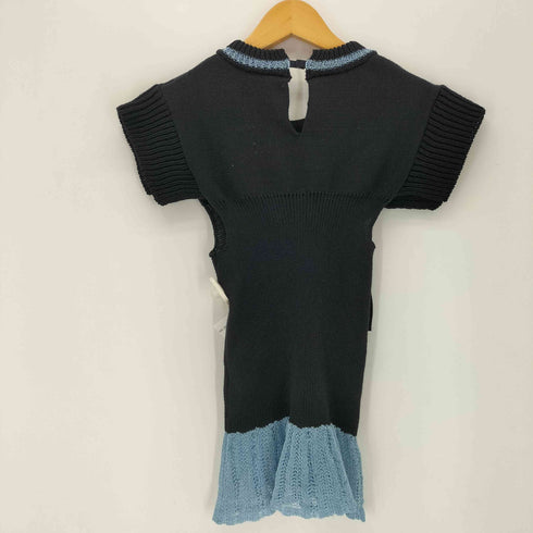 ユキシマネ YUKI SHIMANE フリル ニット トップス レディース FREE