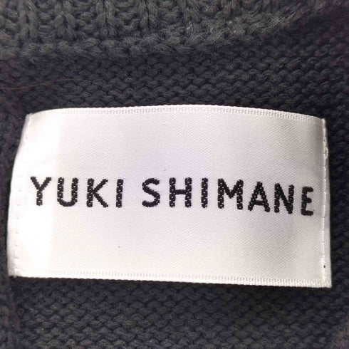 ユキシマネ YUKI SHIMANE フリル ニット トップス レディース FREE