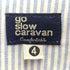 ゴースローキャラバン go slow caravan ボタンダウンストライプシャツ メンズ 4