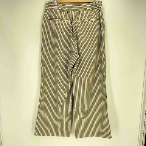 カンファーウッド CAMPHOR WOOD 24AW wide baggy stripe print trousers ワイド バギー ストライプ プリント トラウザーズ メンズ JPN:M