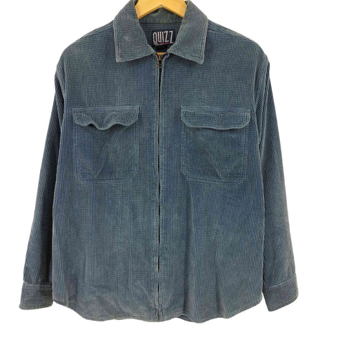 90-00s QUIZZ NEW YORK コーデュロイ シャツ ジャケット メンズ import:M