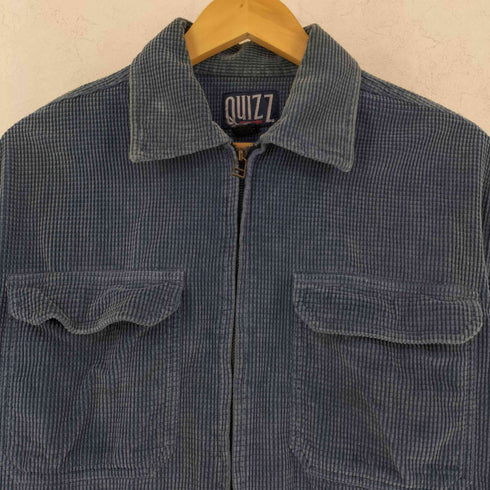 90-00s QUIZZ NEW YORK コーデュロイ シャツ ジャケット メンズ import:M