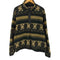 ウールリッチ WOOLRICH 90~00S USA製 総柄 スナップT フリース プルオーバー メンズ XL